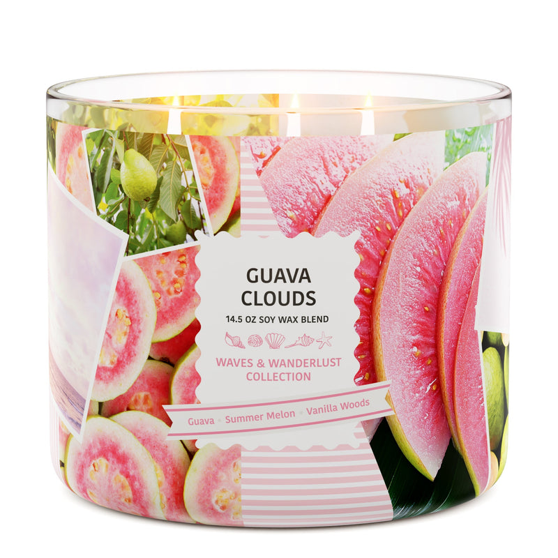Guava Clouds 3-Wick Candle (S3YCG)