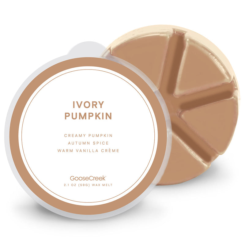 Ivory Pumpkin Wax Melt (S3YRB)
